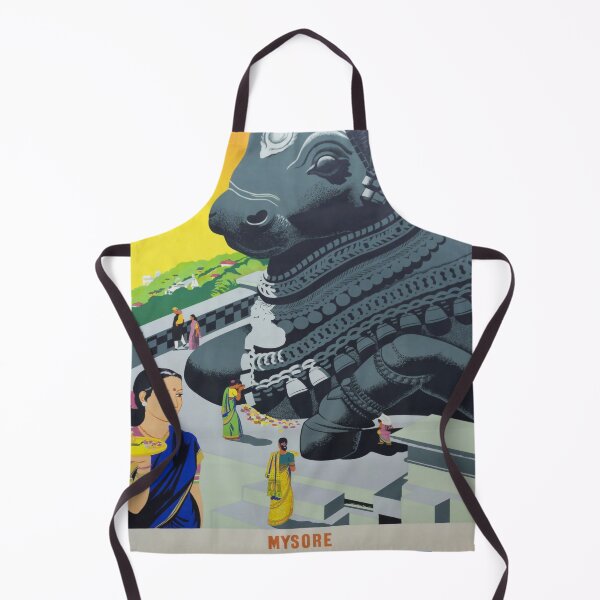 Item preview, Mysore retro poster designed and sold by CorasPosters.