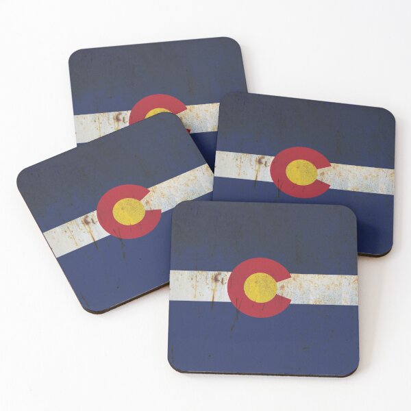 Item preview, Colorado Flag Grunge designed and sold by TRowanDesign.