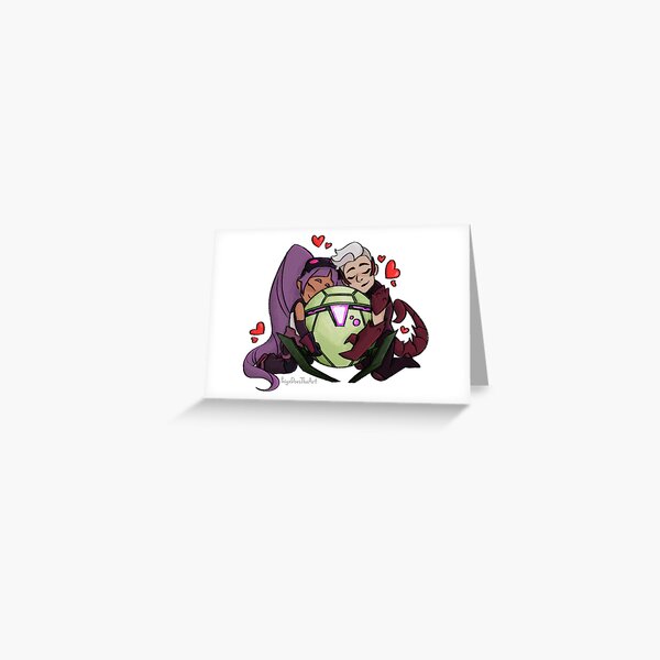 Scorpia Emily Entrapta Greeting Card