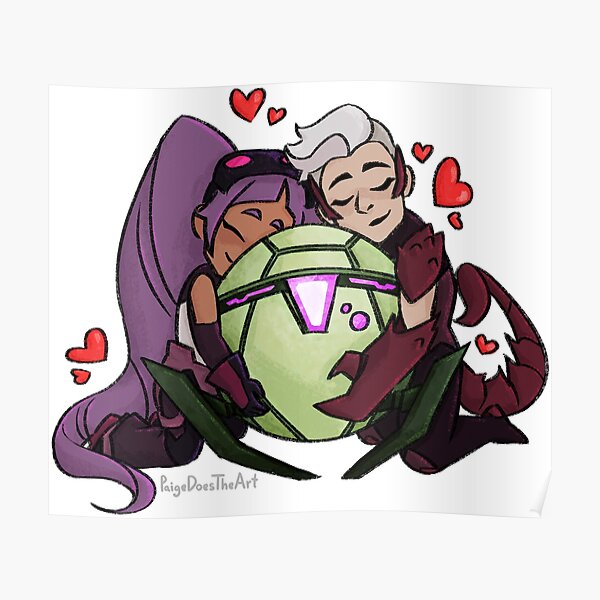 Scorpia Emily Entrapta Poster