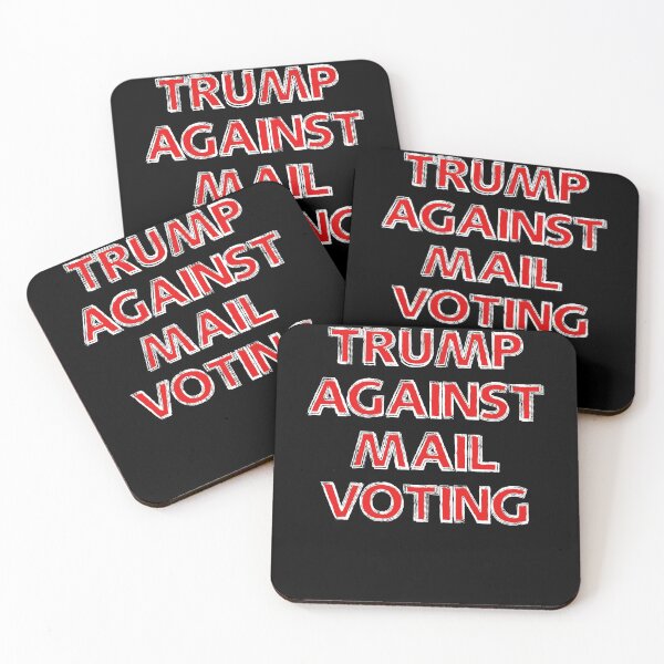Item preview, US Presidential Debate 2020 Trump Against Mail Voting designed and sold by thebeardedscot.