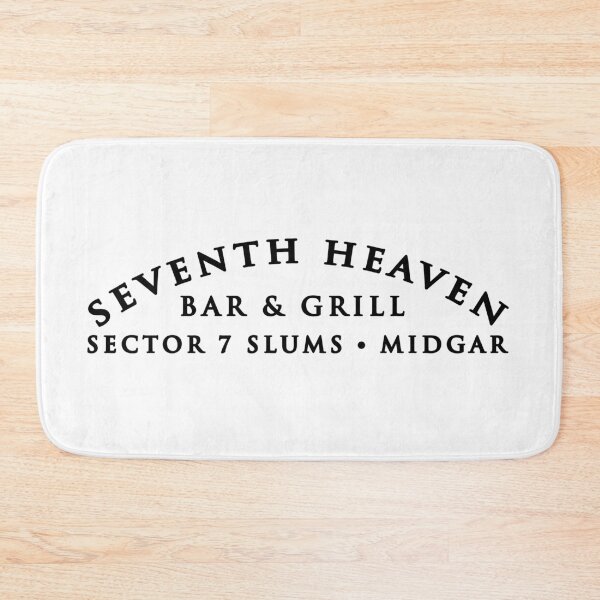 Item preview, Seventh Heaven Video game FF Bar VII Retro Remake Gaming designed and sold by melisssne.