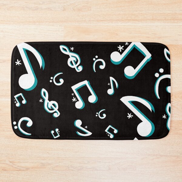 Item preview, Music Notes Pattern Drawing B designed and sold by CreativTEES !.