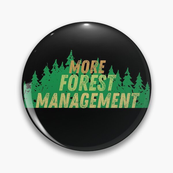 Item preview, MORE Forest Management Debate Distressed Design designed and sold by MixedBagMerch.
