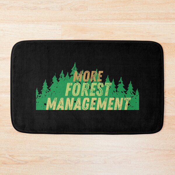 Item preview, MORE Forest Management Debate Distressed Design designed and sold by MixedBagMerch.