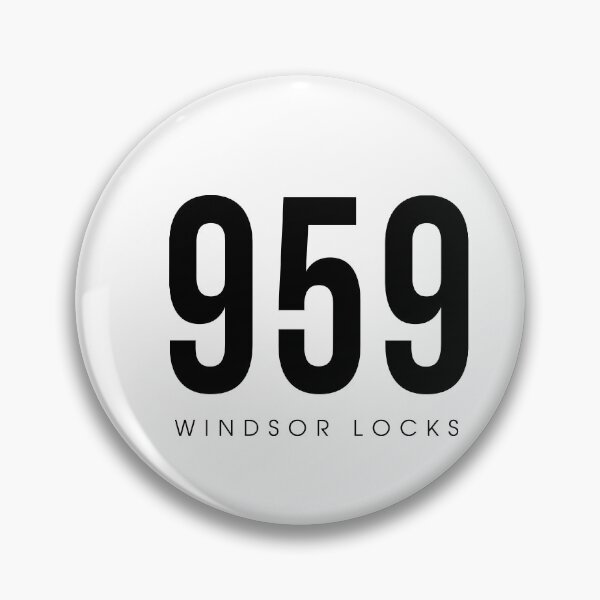 Item preview, Windsor Locks, CT - 959 Area Code design designed and sold by CartoCreative.