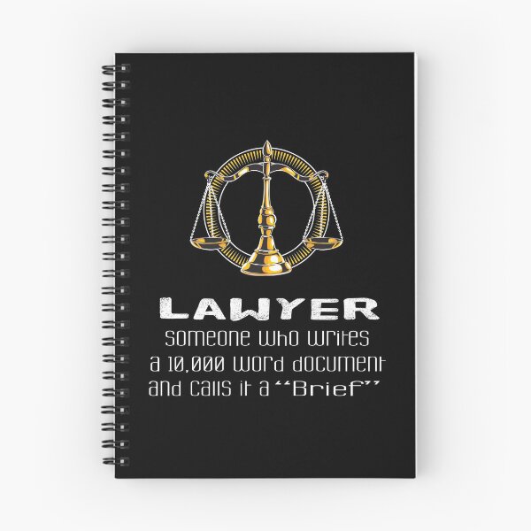 Item preview, Lawyer Someone Who Writes A 10,000 Word Document And Calls It A Brief designed and sold by 4AllTimes.