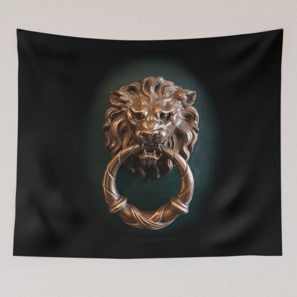 Item preview, Parisian Lion Door Knocker designed and sold by ricoflinn.