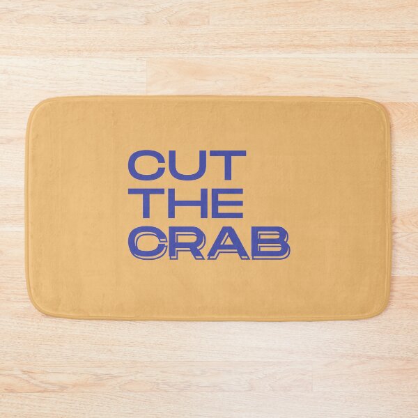 Item preview, Cut the crab funny quote typography designed and sold by Tecnofa.