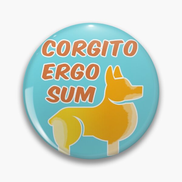 Item preview, CORGITO ERGO SUM CYAN designed and sold by JAM2.