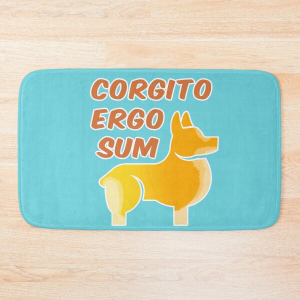 Item preview, CORGITO ERGO SUM CYAN designed and sold by JAM2.