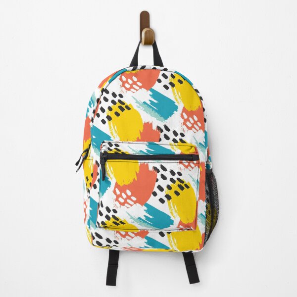 Item preview, Vibrant & Colorful Abstract Pattern with Paint Streaks and Blots designed and sold by SLAG-Creative.