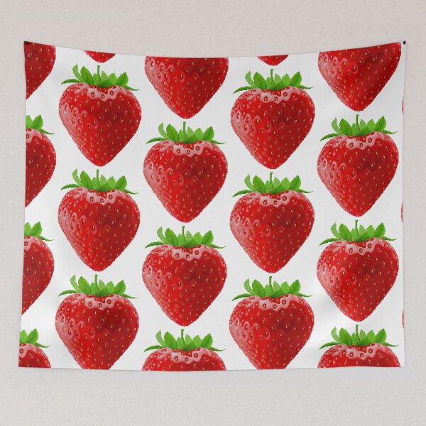 Item preview, 8bit Strawberry designed and sold by PlayfulPrints.