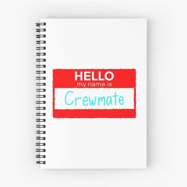 Item preview, hello my name is crewmate designed and sold by dangerousfrog.