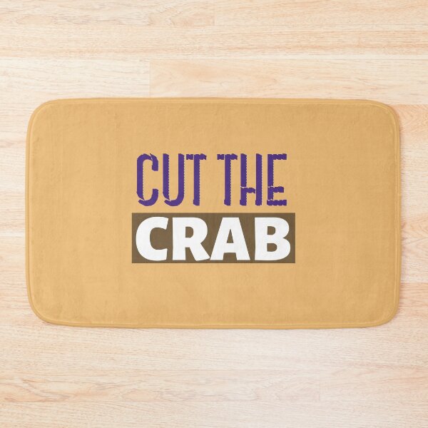 Item preview, Cut the crab funny quote typography designed and sold by Tecnofa.