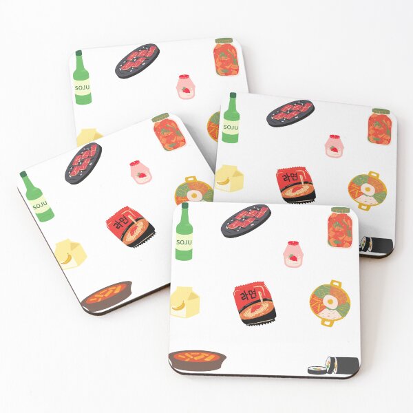 Item preview, Korean food sticker sheet designed and sold by Maria N.