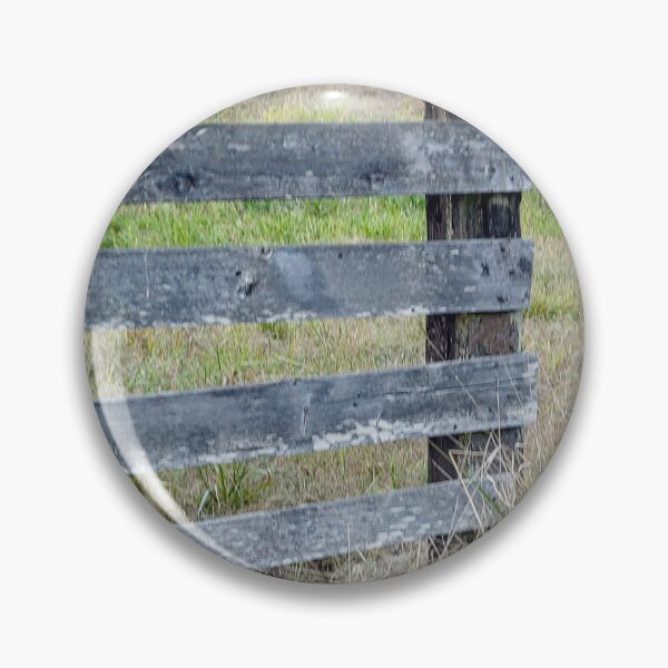 Item preview, Old Wood Fence Gate in a Dry Pasture designed and sold by Jennifer Church.
