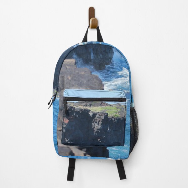 Item preview, Pacific ocean crashing against the cliffs on Big Island Hawaii designed and sold by TheMurphyGirl.