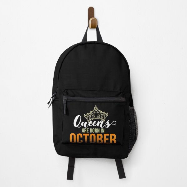 Item preview, Queens Are Born In October Birthday Graphic designed and sold by PlusAdore.