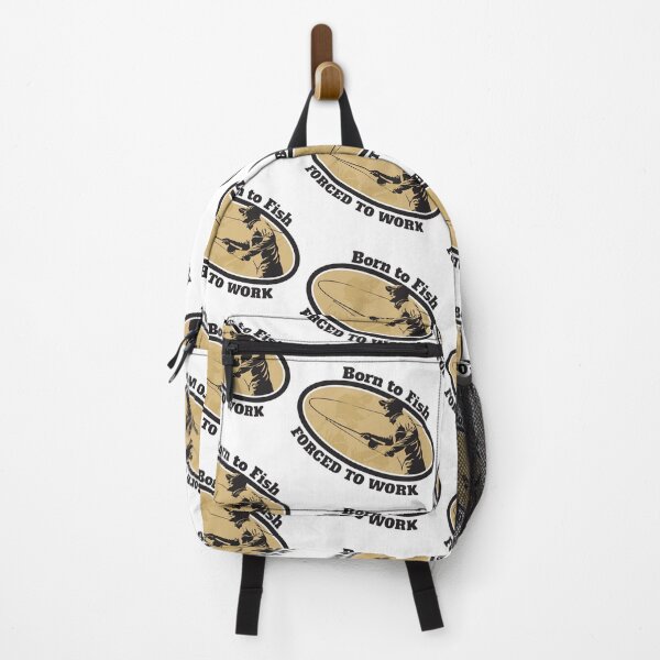 Item preview, Born To Fish Forced To Work designed and sold by 4AllTimes.