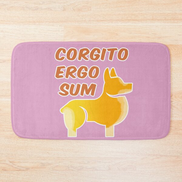 Item preview, CORGITO ERGO SUM PINK designed and sold by JAM2.