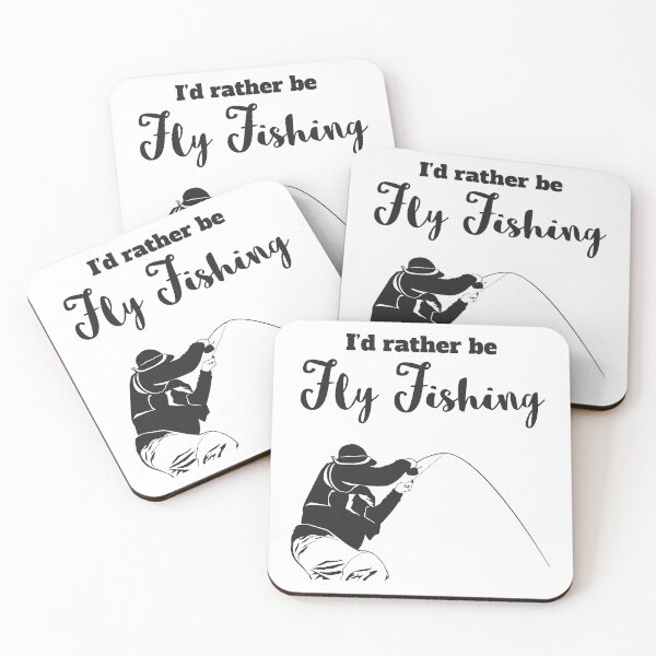 Item preview, I'd Rather Be Fly Fishing designed and sold by 4AllTimes.