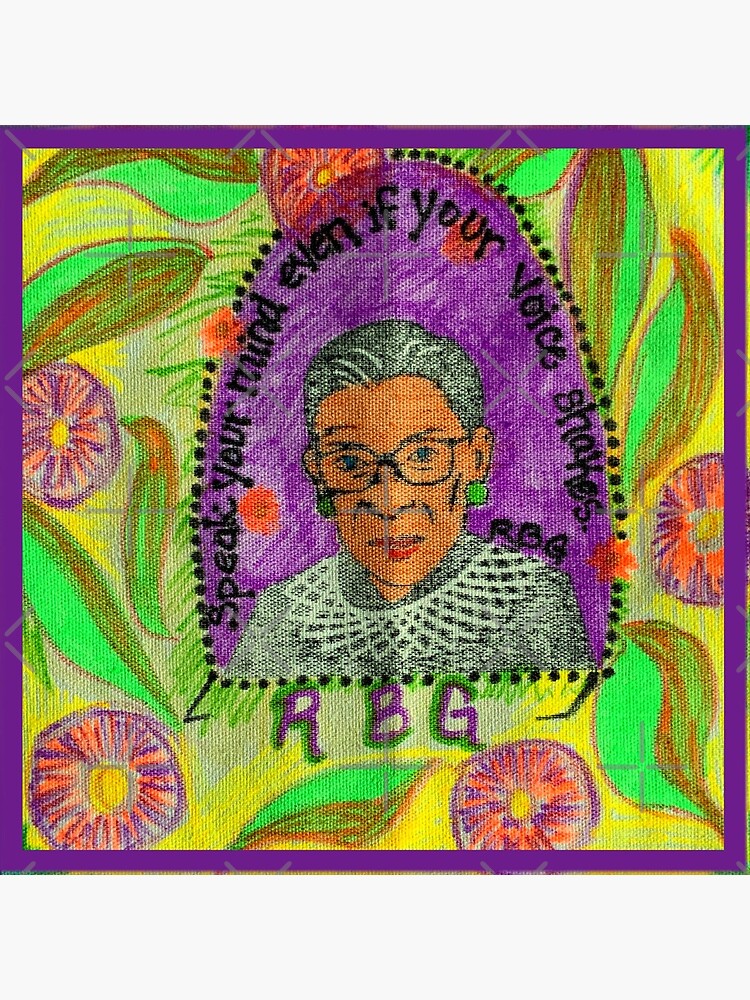 Ruth Bader Ginsburg with quote by Matlgirl