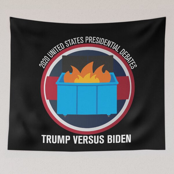 Item preview, 2020 Presidential Debates Dumpster Fire designed and sold by andr0narak.