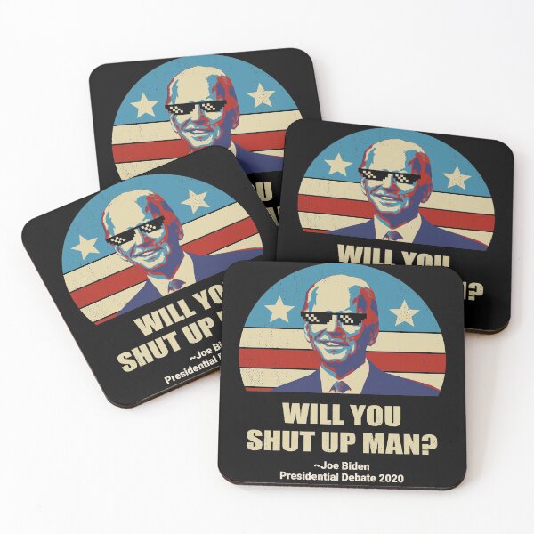 Item preview, Will You shut up man? President Biden vs Trump designed and sold by Radarek1989.