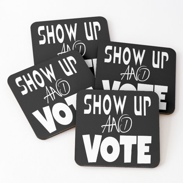 Item preview, Show up and vote. Presidential election debate 2020 designed and sold by ReluctantChickn.