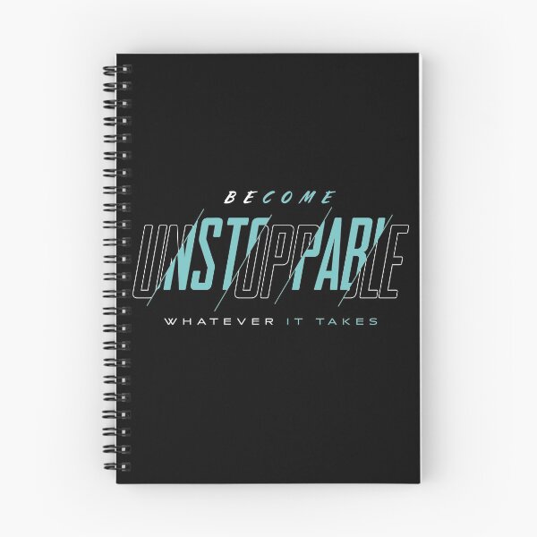 Item preview, Become Unstoppable - Whatever it Takes Motivational designed and sold by happiBod.