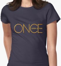 Once Upon A Time - logo Women's Fitted T-Shirt