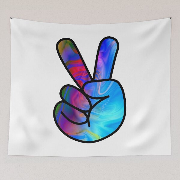 Item preview, Peace Sign t-shirt  designed and sold by youssefattigui.