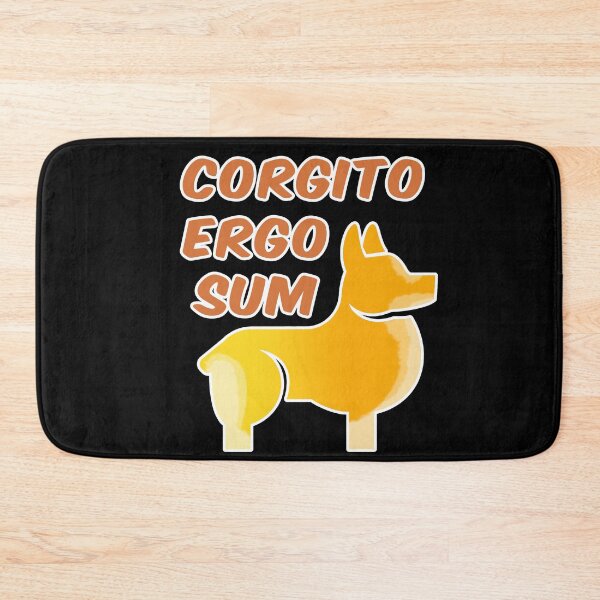 Item preview, CORGITO ERGO SUM BLACK designed and sold by JAM2.