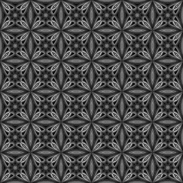 Artwork thumbnail, Black Spring Floral by Lafara