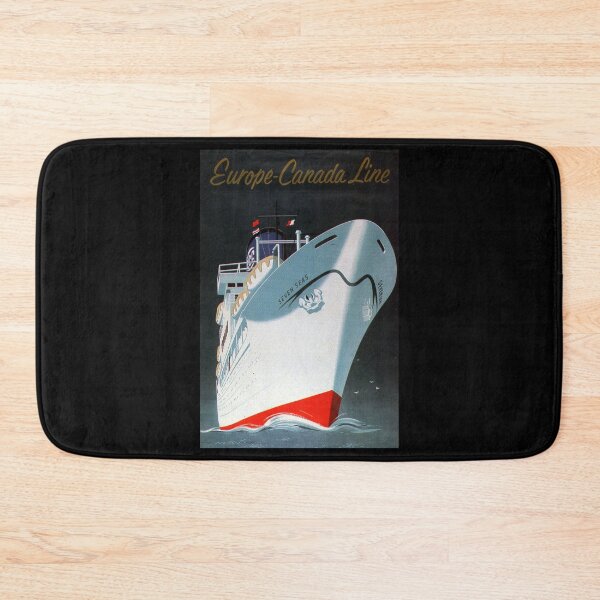 Item preview, Europe Canada Line retro poster designed and sold by CorasPosters.