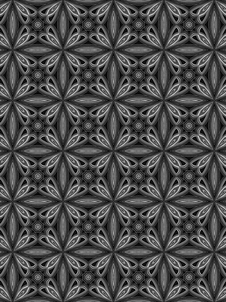 Black Spring Floral by Lafara