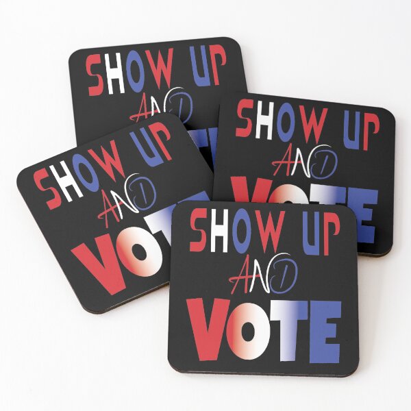 Item preview, Show up and vote. Presidential election debate 2020 designed and sold by ReluctantChickn.