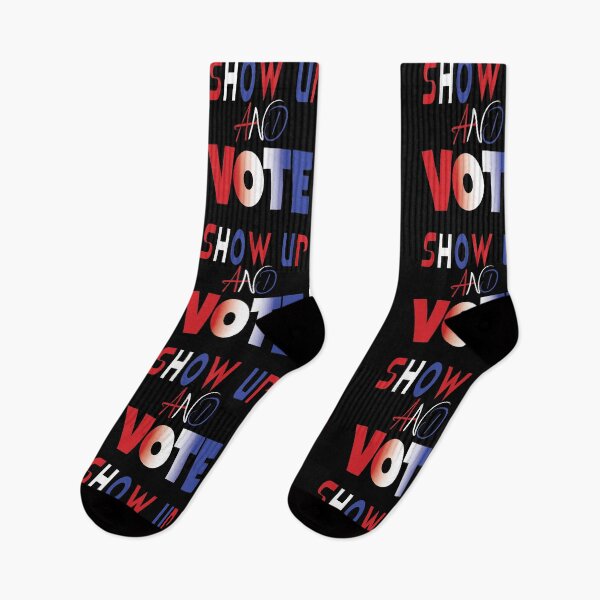 Item preview, Show up and vote. Presidential election debate 2020 designed and sold by ReluctantChickn.