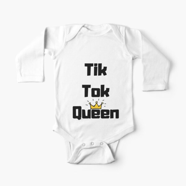 Reine Tik Tok Body manches longues