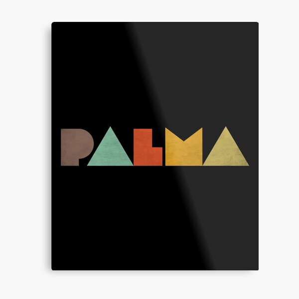 Palma Vintage Metal Print
