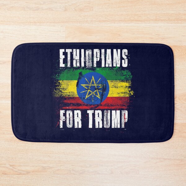 Item preview, Ethiopians For Trump - Trump 2020 Patriotic Flag designed and sold by ockshirts.