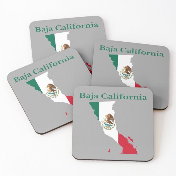 Item preview, Baja California State Map, Mexico designed and sold by marosharaf.