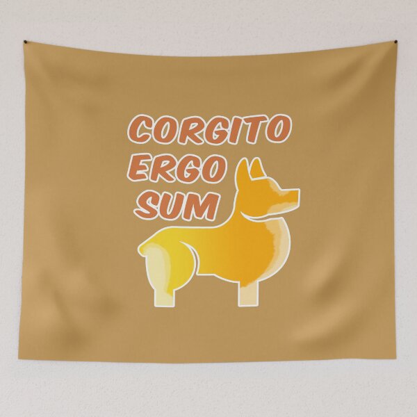 Item preview, CORGITO ERGO SUM ORANGE designed and sold by JAM2.