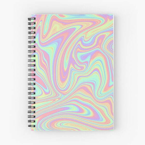 Item preview, Holographic Liquid Marble Effect Rainbow Colors Pastel Pattern designed and sold by Sour Soul.