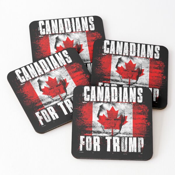 Item preview, Canadians For Trump - Trump 2020 Patriotic Flag designed and sold by ockshirts.