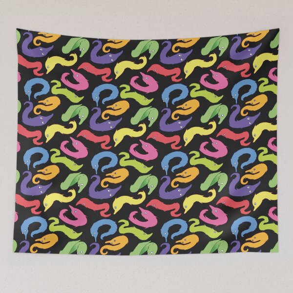 Item preview, Silly Worm on a String Meme Aesthetic Pattern  designed and sold by Niftjie.