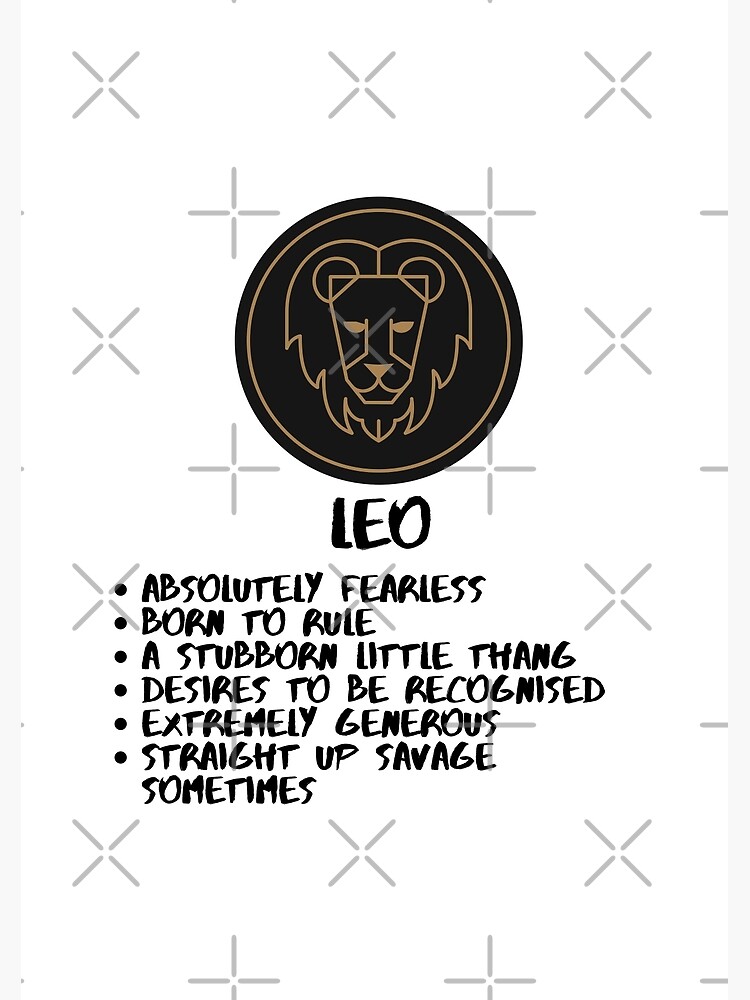 Leo Zodiac Funny Description