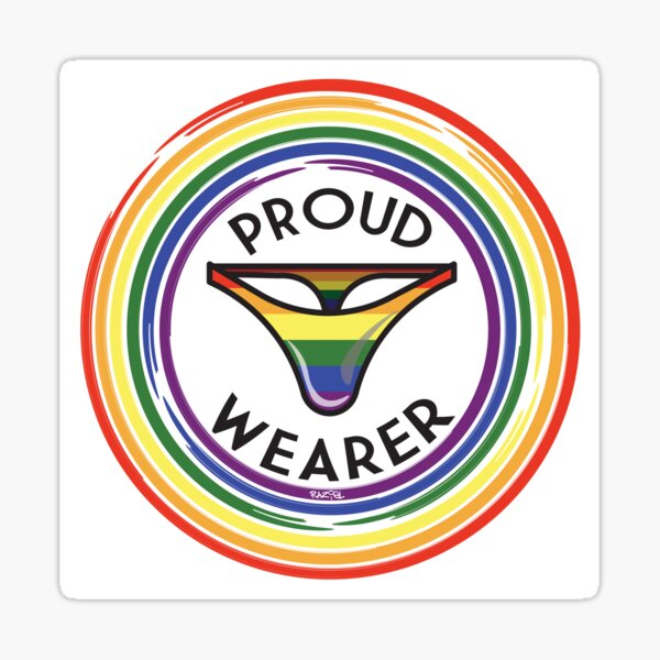 thonger pride lgbt edition Sticker