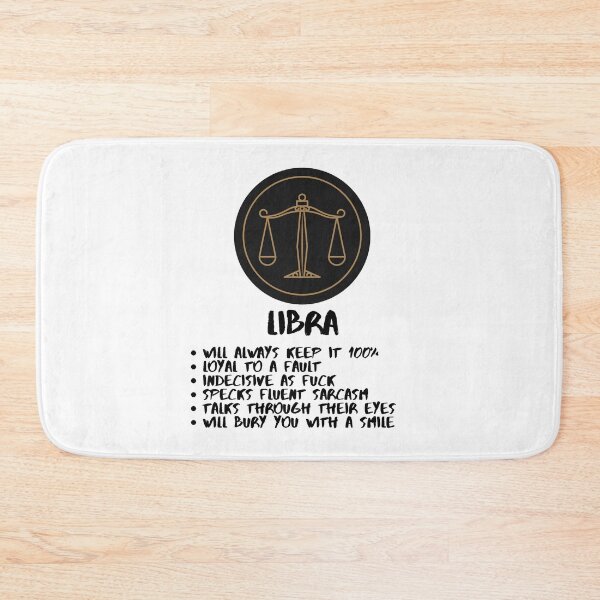 Item preview, Libra Zodiac Funny Description designed and sold by ricknosis.